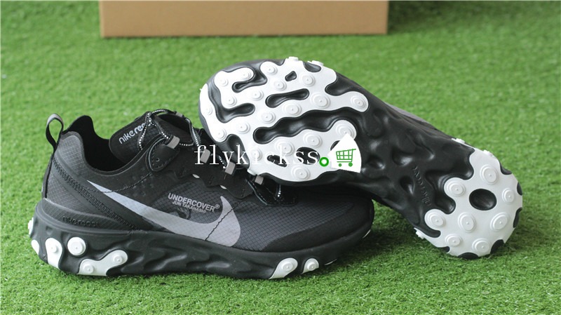 Undercover x Nike React Element 87 Black White